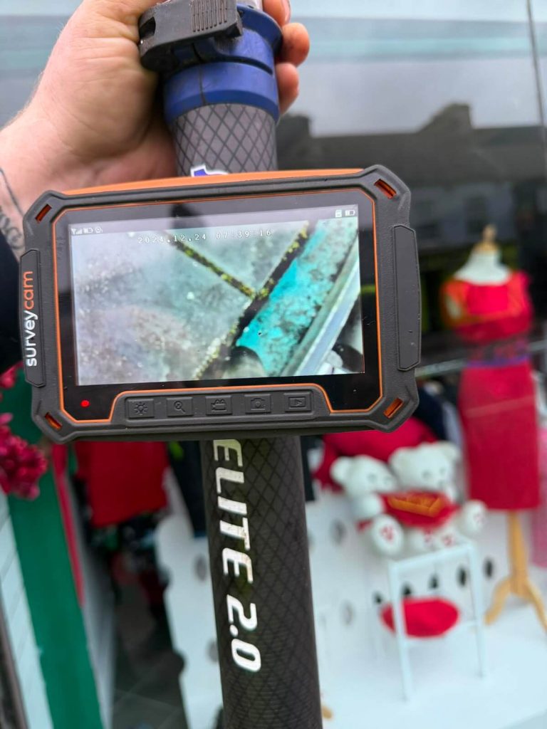 gutter vac camera